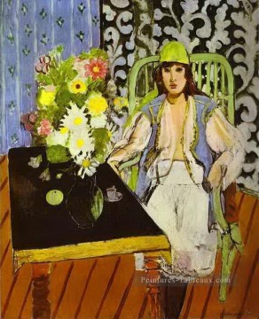 Henri Matisse œuvres - La Table Noire 1919 fauvisme abstrait Henri Matisse